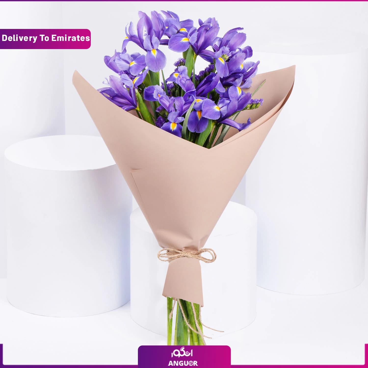 دسته گل زنبق (تحویل فوری در امارات)
