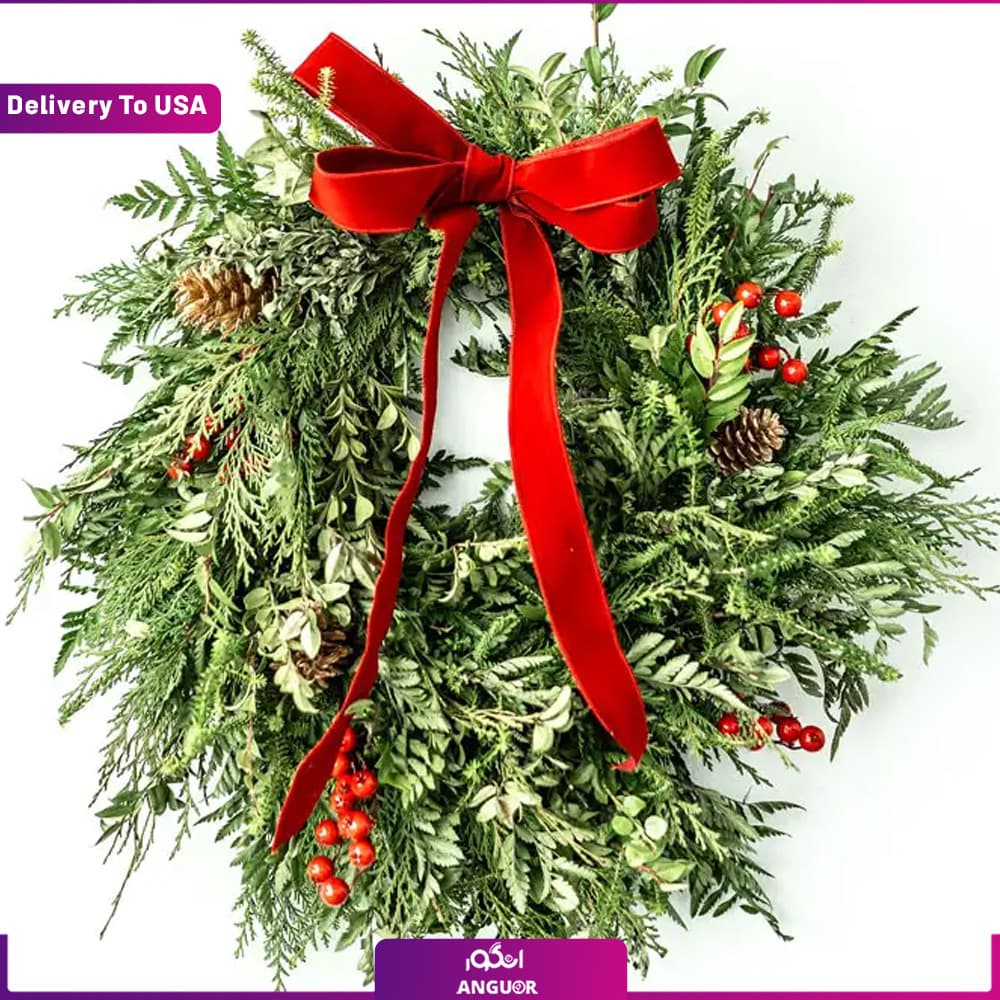 Christmas Traditions Wreath (تحویل در آمریکا)