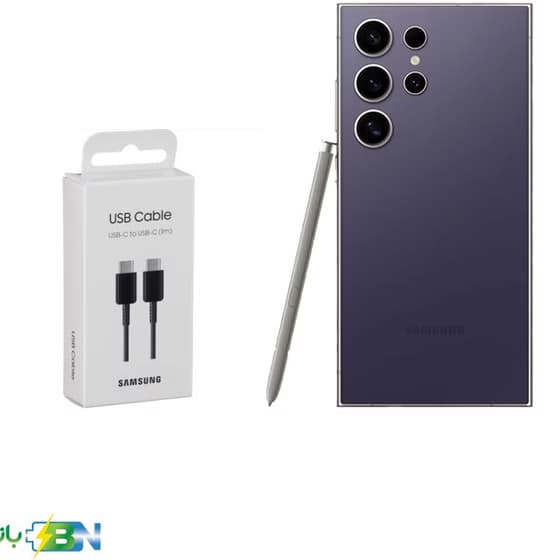 کابل شارژ فوق سریع و انتقال دیتا اصلی samsung s24 ultra ساخت ویتنام