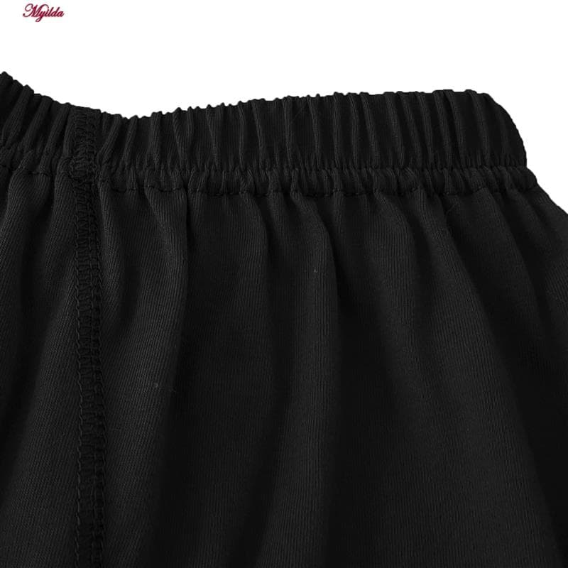 شورت مردانه ماییلدا مدل پادار پنبه ای کد 4702-3 رنگ مشکی بسته سه عددی — تصویر ۶