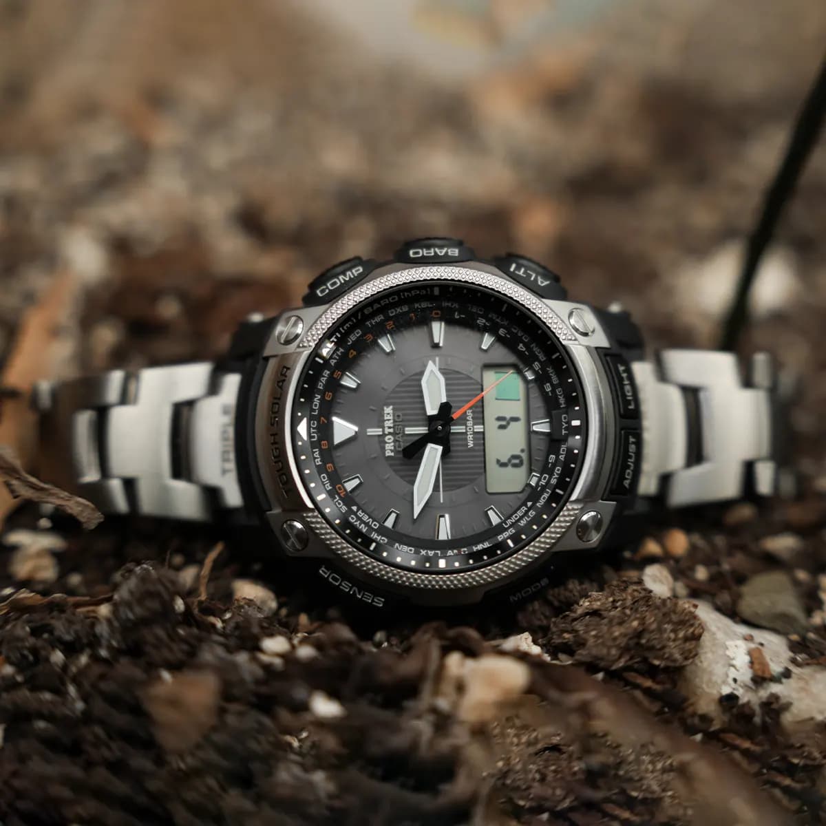 ساعت مچی مردانه کاسیو پروترک مدل CASIO PROTREK PRG-505T-7DR — تصویر ۳
