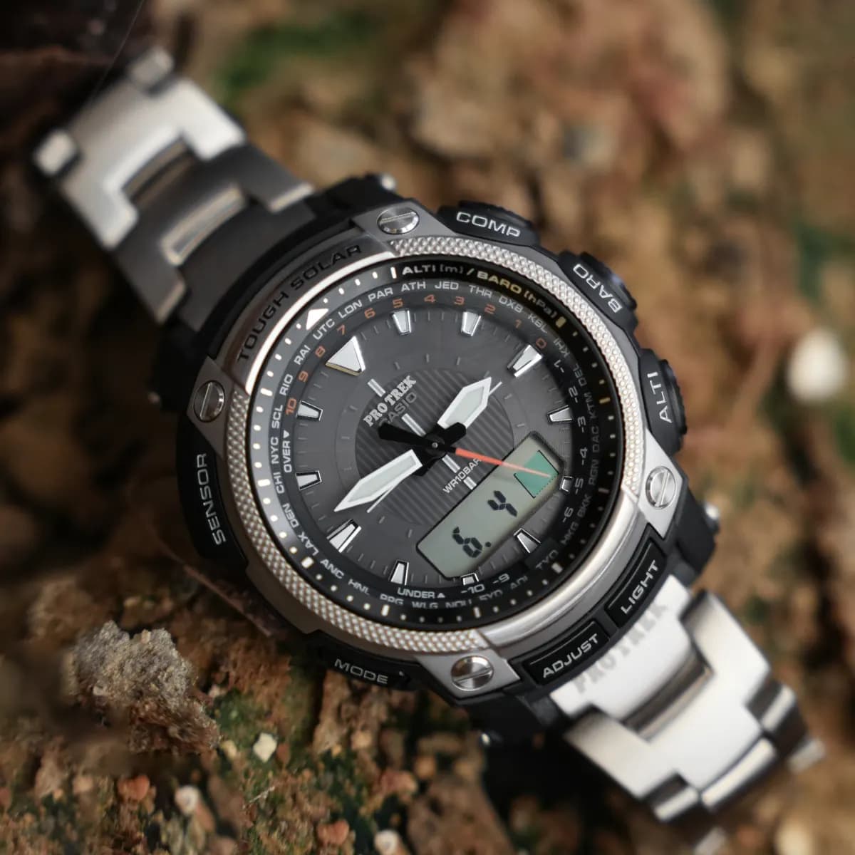 ساعت مچی مردانه کاسیو پروترک مدل CASIO PROTREK PRG-505T-7DR — تصویر ۲