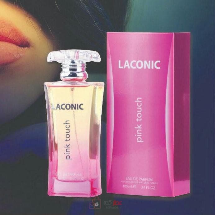 ادکلن زنانه روونا Rovena Laconic Pink Touch حجم 100 میل “لاگوست تاچ آف پینک”