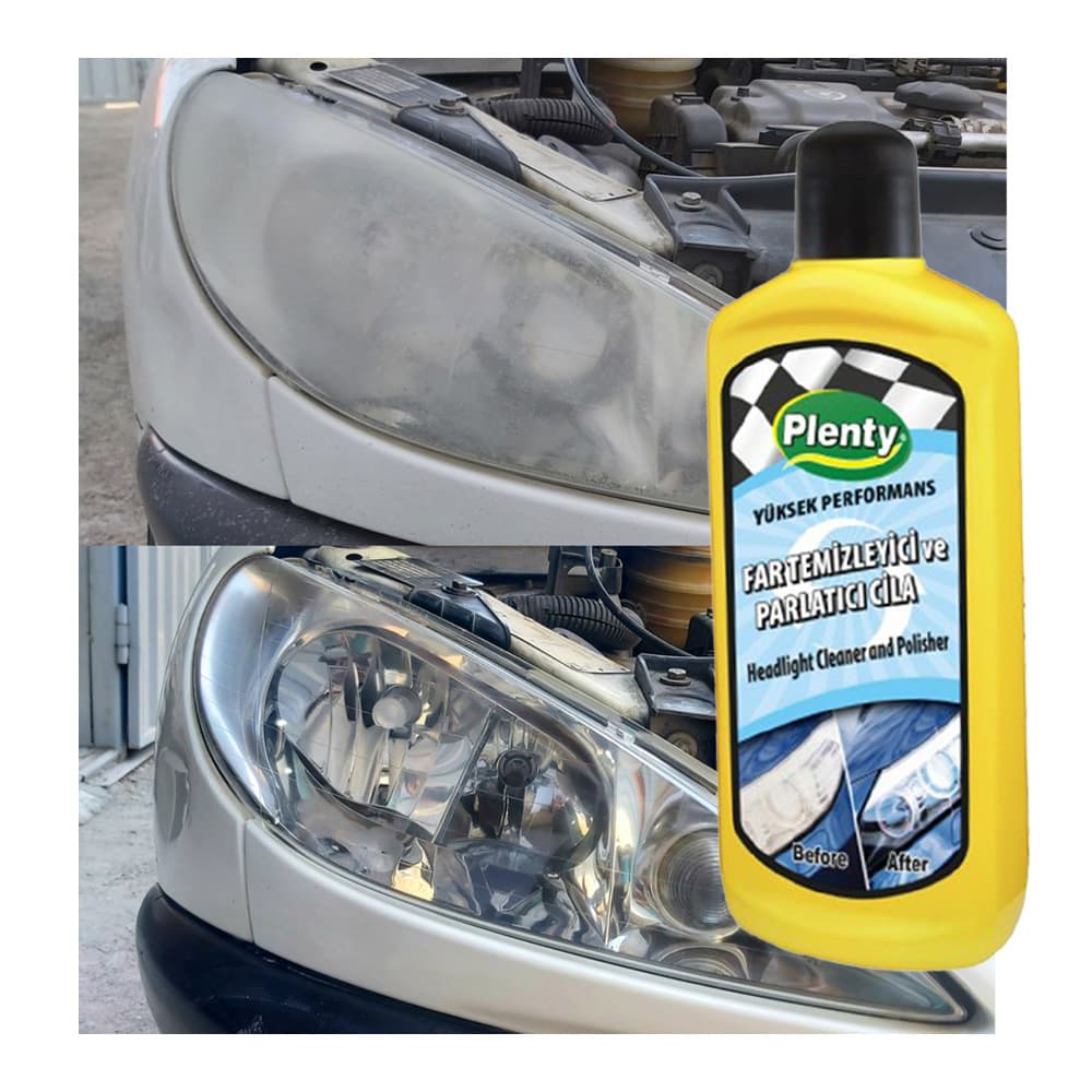 پولیش تمیز کننده و ضد خش چراغ خودرو پلنتی مدل P231 حجم 250 میلی لیتر