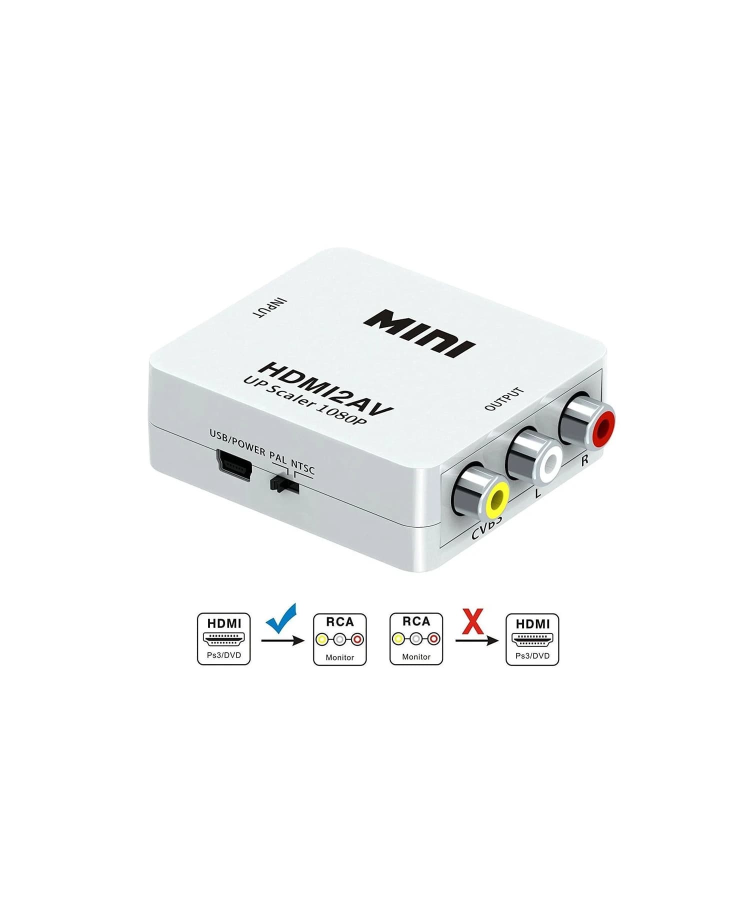 تبدیل HDMI به AV کیفیت Full HD — تصویر ۲