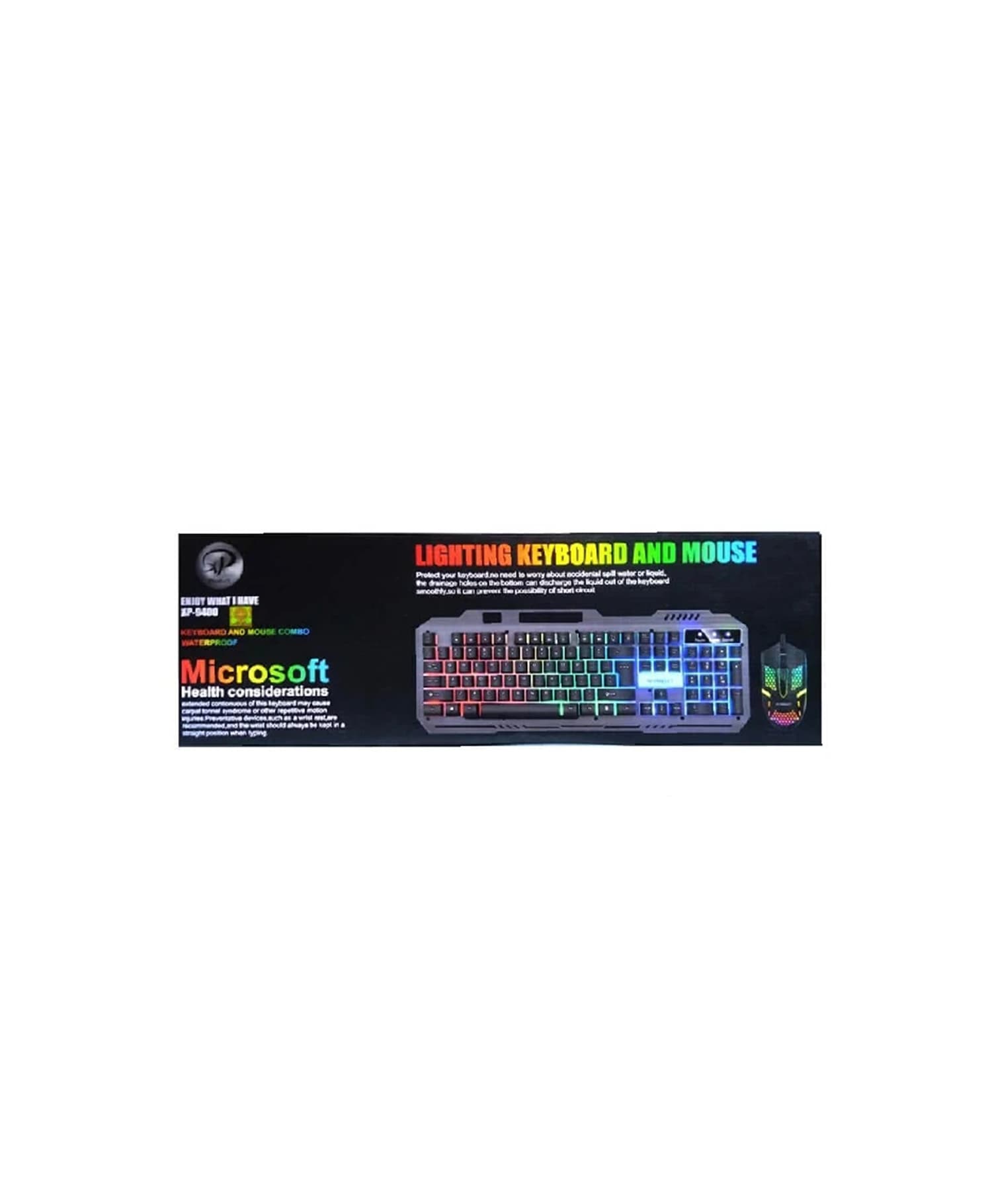 صفحه کلید و ماوس با سیم ایکس پی XP-10400K — تصویر ۲