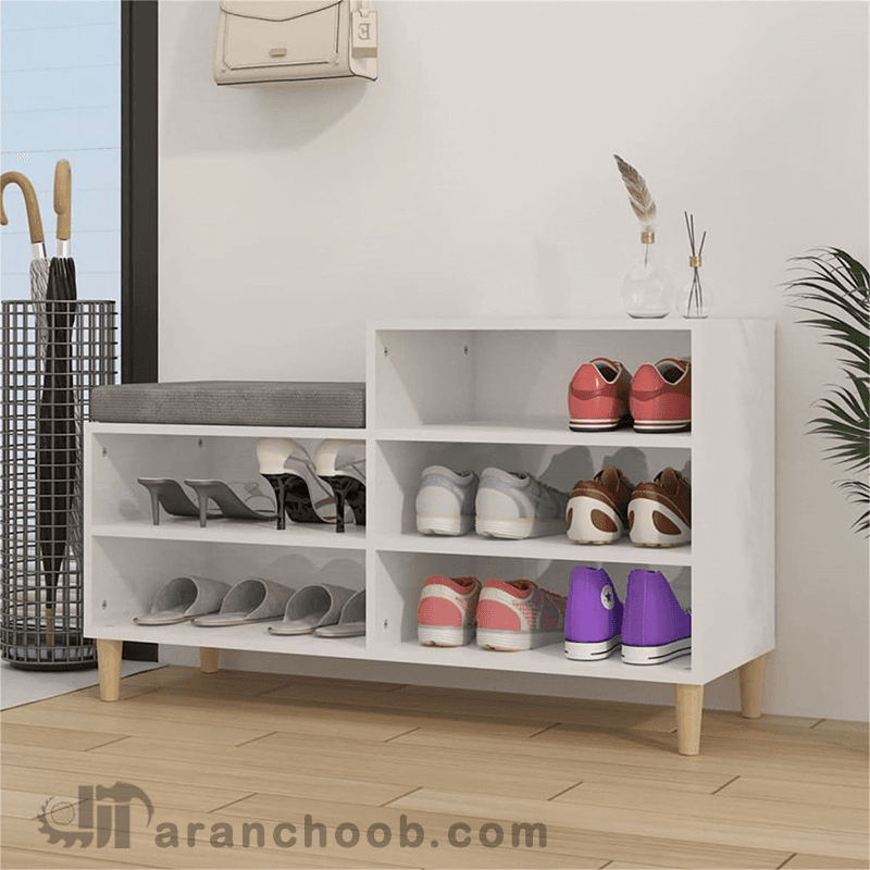 جا کفشی چوبی آپارتمانی