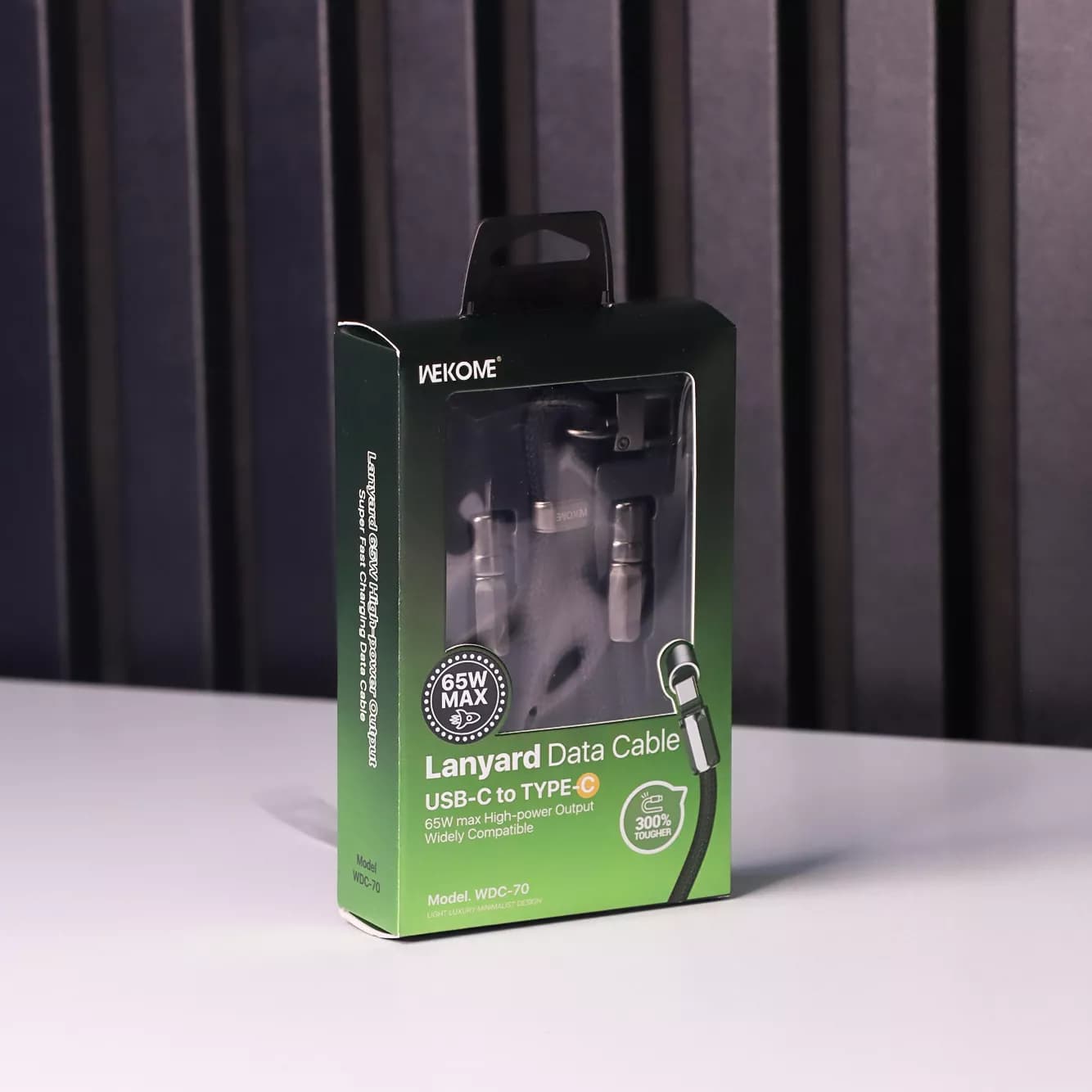 کابل شارژر و انتقال داده Wekome مدل WDC-70 — تصویر ۴