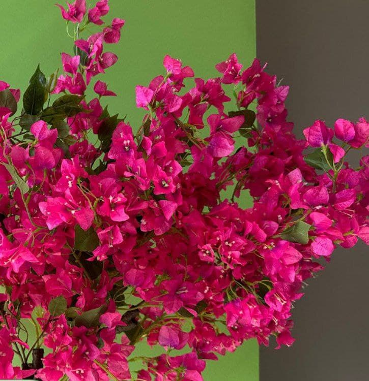 درختچه شکوفه مصنوعی پرنسس مدل گل کاغذی 20 شاخه 200 سانتی متر — تصویر ۵