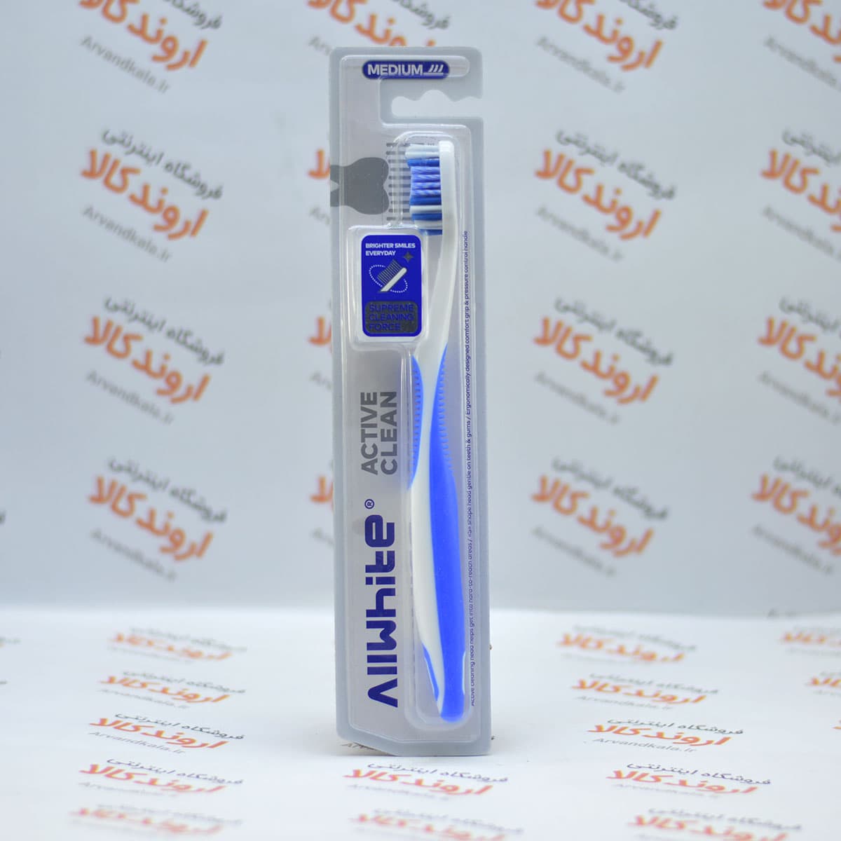 مسواک آل وایت All White مدل Active Clean