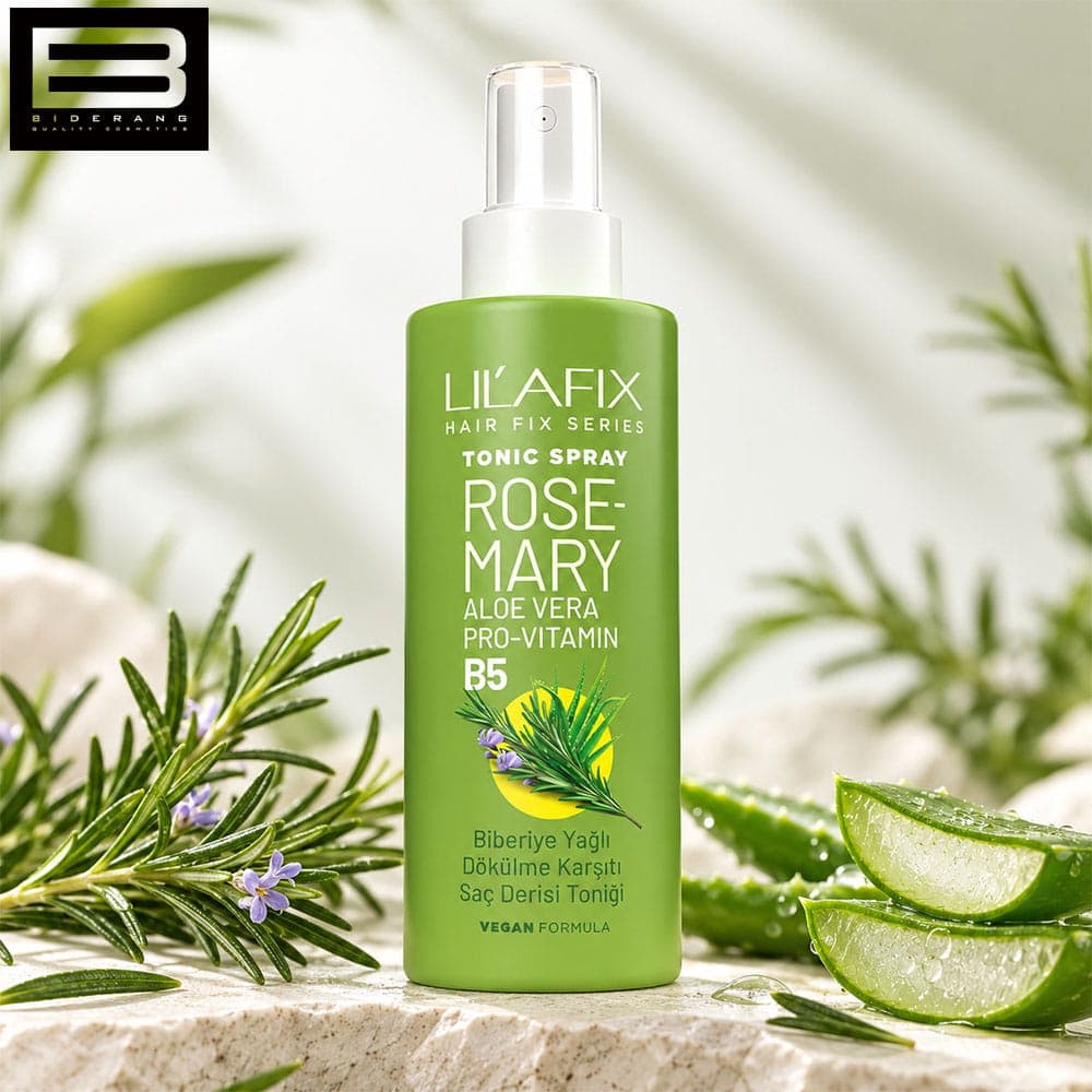 تونیک ضد ریزش مو رزماری لیلافیکس حجم 220ml — تصویر ۳