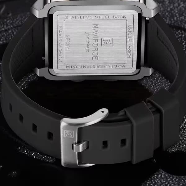 ساعت مچی مردانه نیوی فورس Naviforce NF8064 سبز — تصویر ۱۱