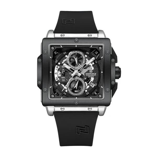 ساعت مچی مردانه نیوی فورس Naviforce NF8064 سبز — تصویر ۴