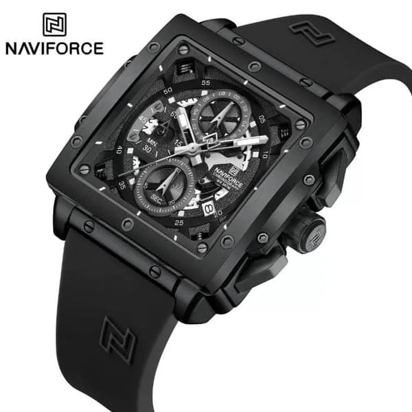 ساعت مچی مردانه نیوی فورس Naviforce NF8064 سبز — تصویر ۱۲