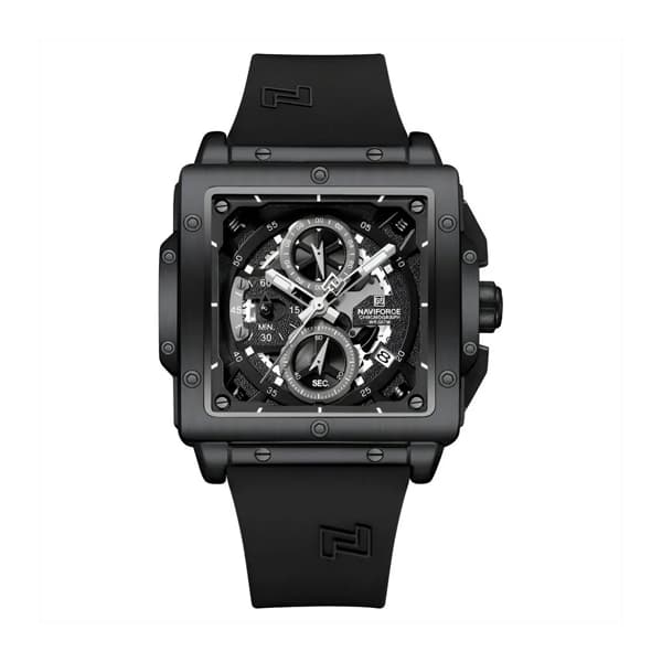 ساعت مچی مردانه نیوی فورس Naviforce NF8064 سبز — تصویر ۸