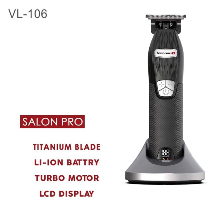 ماشین اصلاح حرفه‌ای برند Valorous (ولروس)، مدل VL-106، دو سال گارانتی — تصویر ۳