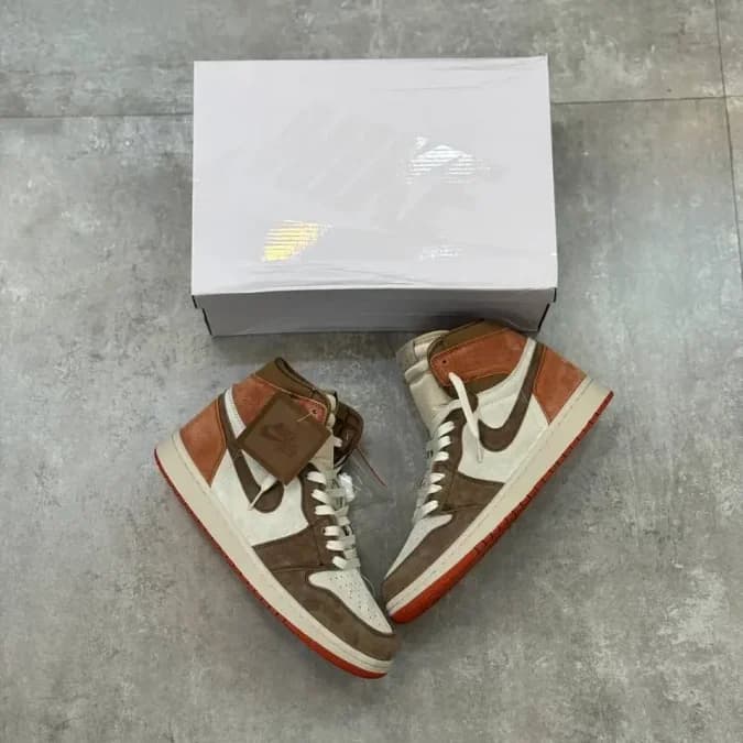 جردن وان ساقدار داستد کلی مستر کوالیتی وارداتی | Air Jordan 1 High Dusted Clay — تصویر ۵