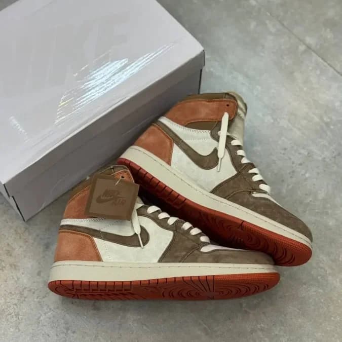 جردن وان ساقدار داستد کلی مستر کوالیتی وارداتی | Air Jordan 1 High Dusted Clay — تصویر ۲