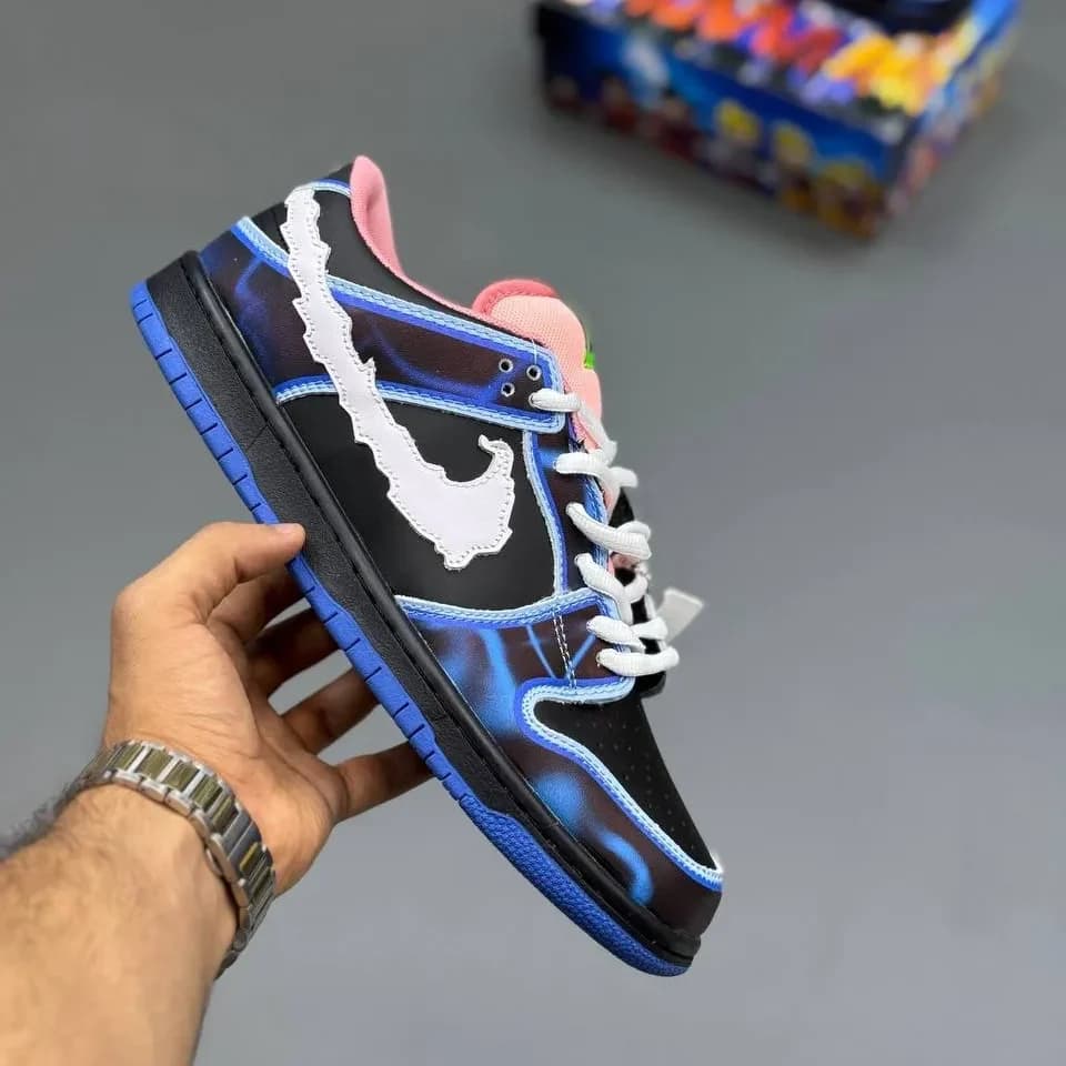 کفش جردن وان لو SB دانک ونوم مستر کوالیتی | Jordan 1 Low SB Dunk Venom