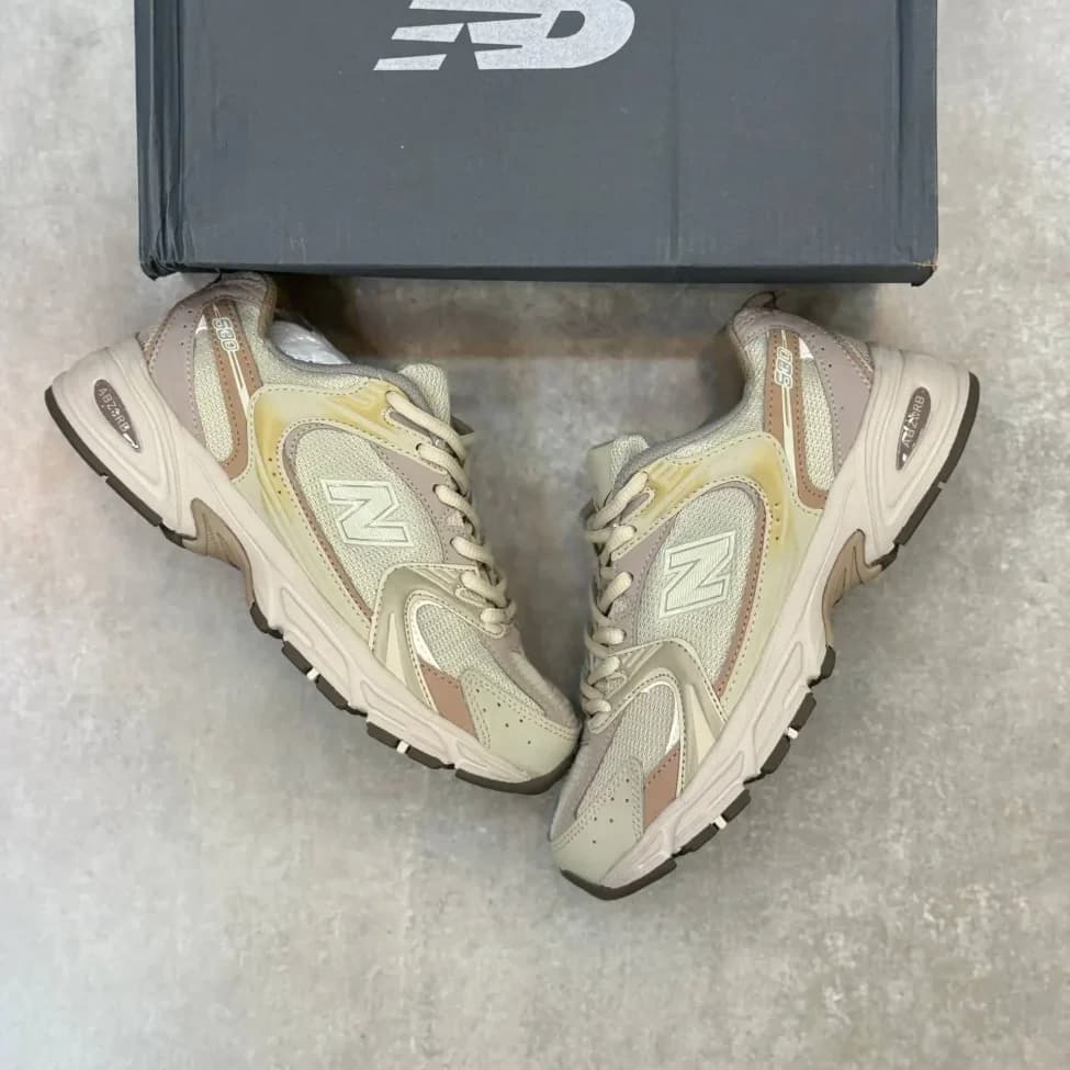 کفش نیوبالانس 530 کرم خاکی مسترکوالیتی| New Balance 530 — تصویر ۲