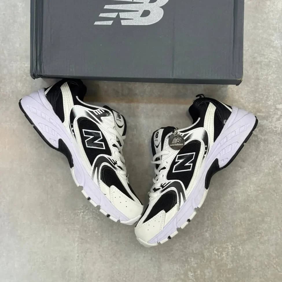 کفش نیوبالانس 530 سفید مشکی مستر کوالیتی | New Balance 530 — تصویر ۲
