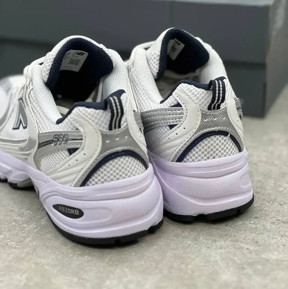 کفش نیو بالانس 530 سفید سرمه ای مستر کوالیتی | New Balance 530 — تصویر ۵