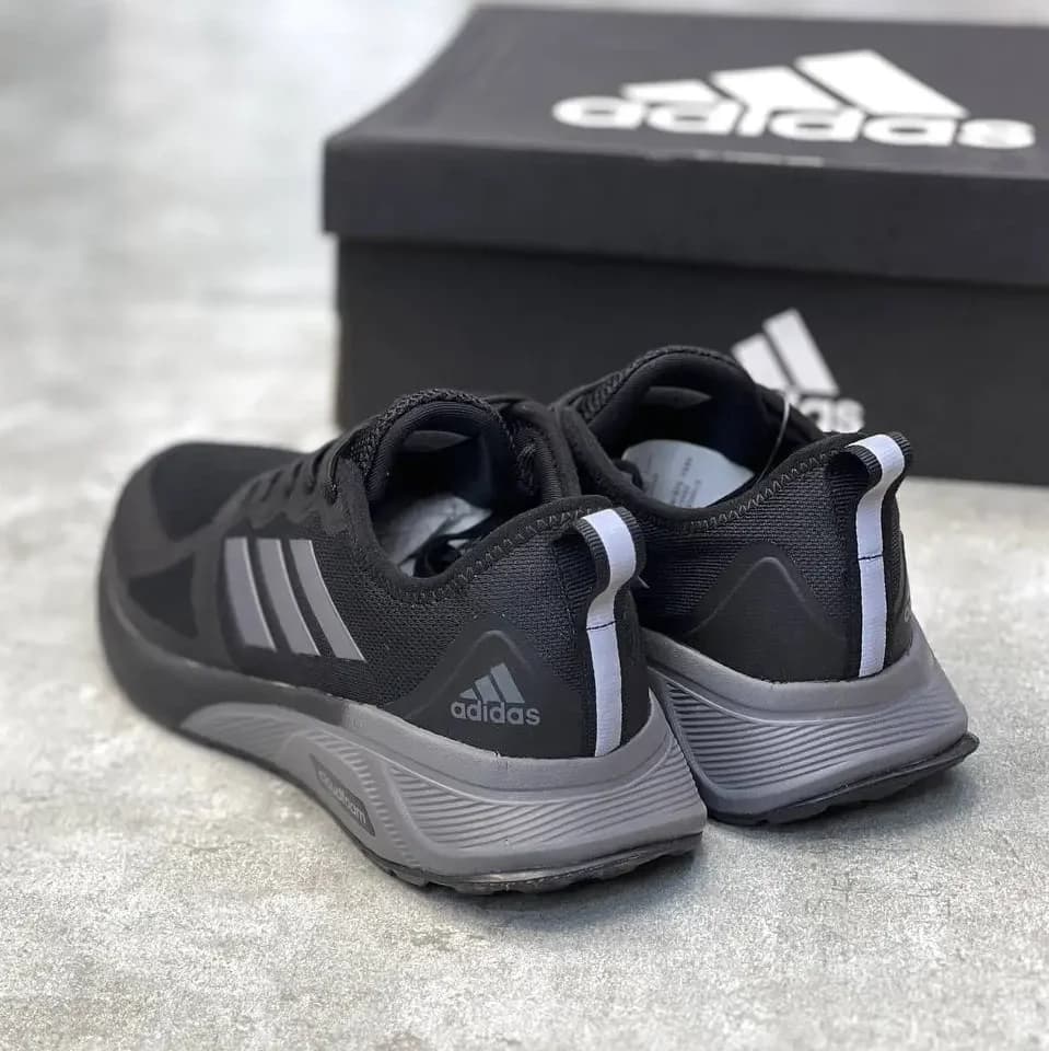 کفش ادیداس کلودفوم مشکی مستر کوالیتی وارداتی (Adidas Cloudfoam) — تصویر ۴