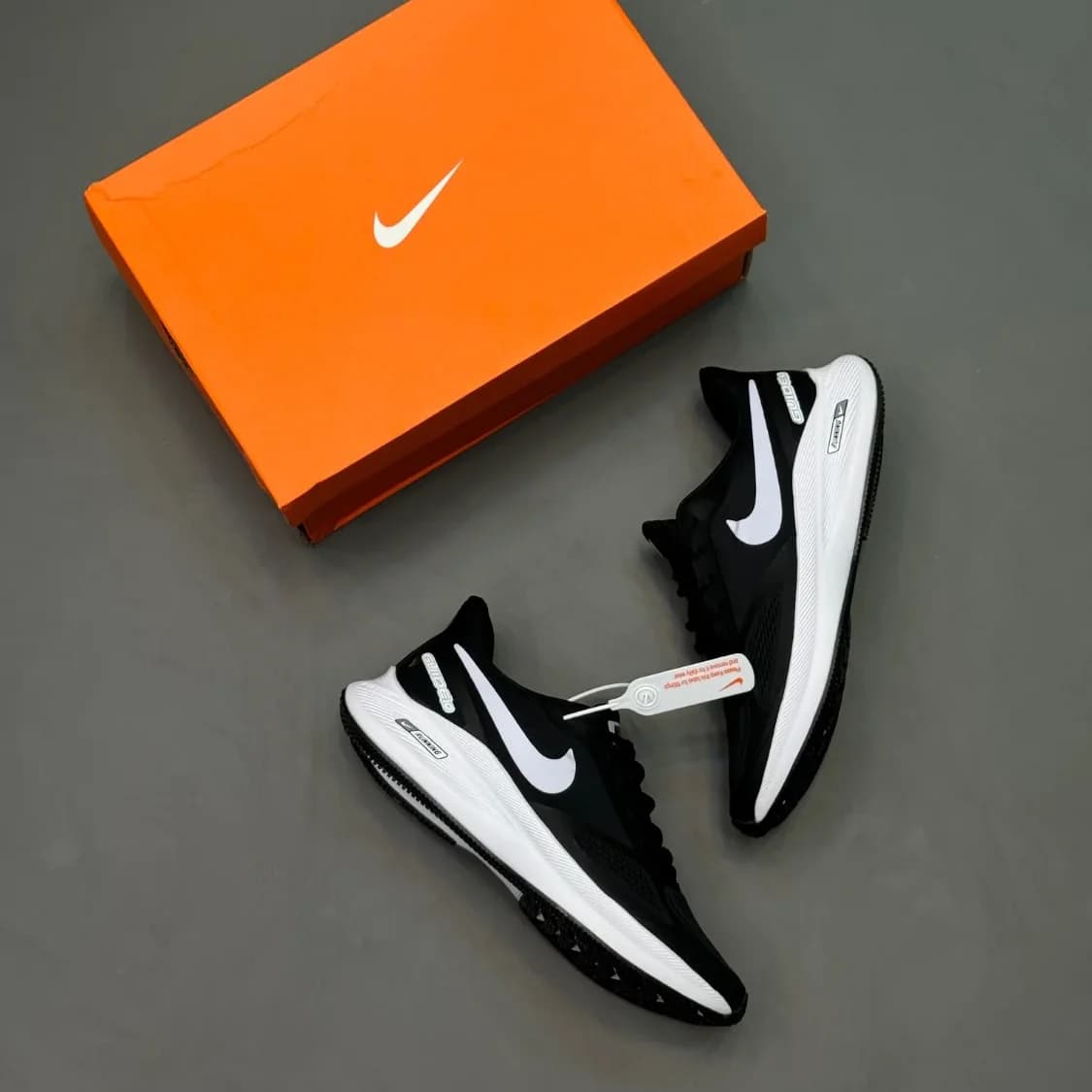 کفش نایک گاید 10 مشکی سفید مستر کوالیتی وارداتی | Nike Guide 10 Black White Master Quality — تصویر ۲