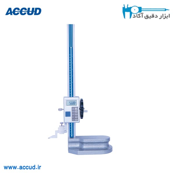 کولیس پایه دار دیجیتال غلطکی 30 سانتی متر Accud (اکود با گارانتی شرکتی) مدل 184-012-11
