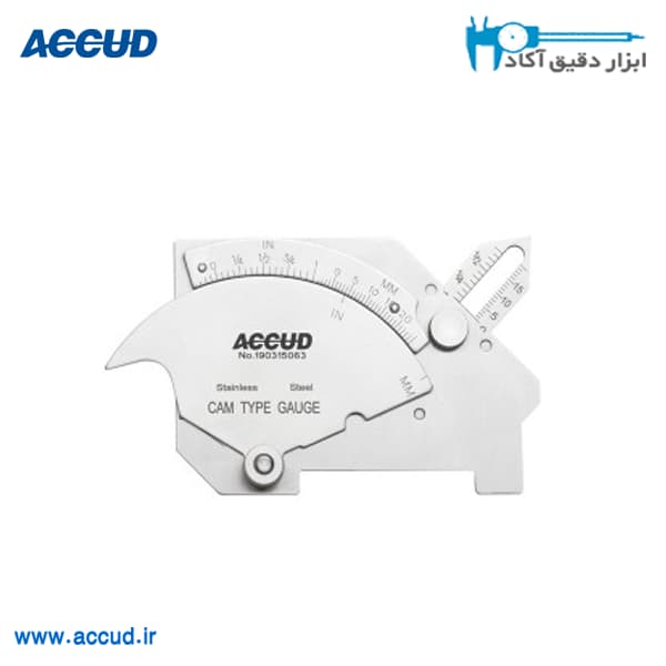 گیج جوشکاری کمبریج Accud (اکود با گارانتی شرکتی) مدل 975-025-01