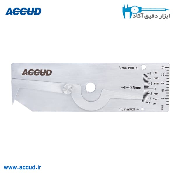 گیج جوشکاری Accud (اکود با گارانتی شرکتی) مدل 978-006-01