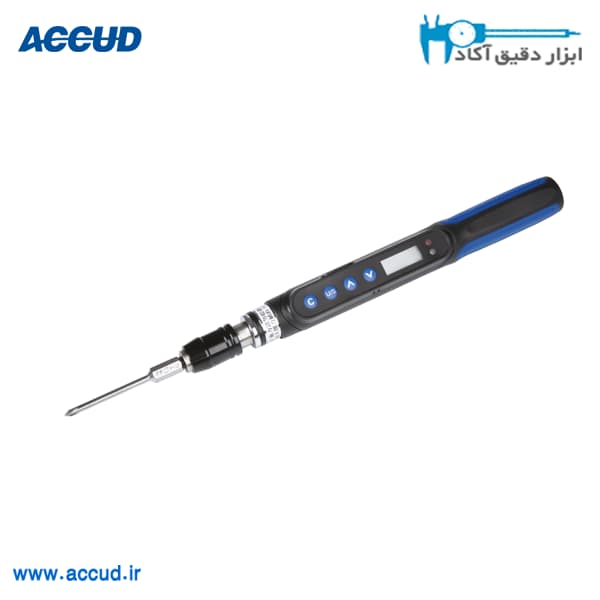 ترکمتر پیچ گوشتی دیجیتال 200سانتی نیوتن متر Accud (اکود با گارانتی شرکتی) مدل TQC200