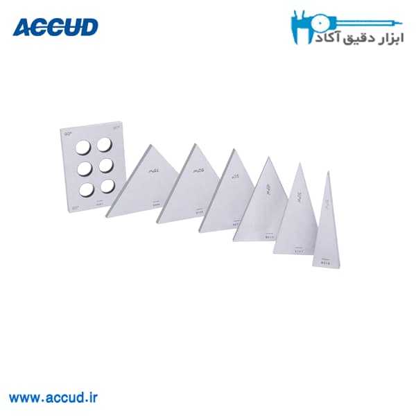 گیج زاویه 10 پارچه Accud (اکود با گارانتی شرکتی) مدل 571-010-02