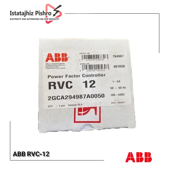 رگولاتور بانک خازن ABB RVC-12 — تصویر ۲