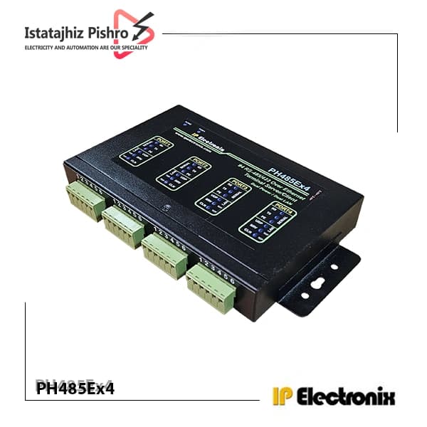 مبدل سریال RS485 و RS422 به اترنت مدل PH485Ex4 — تصویر ۲