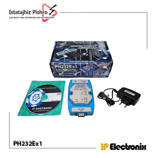 مبدل سریال RS232 به اترنت مدل PH232Ex1 — تصویر ۸