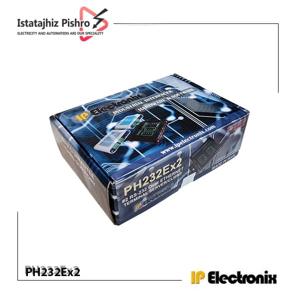 مبدل سریال RS232 به اترنت مدل PH232Ex2 — تصویر ۷