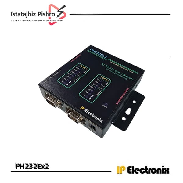 مبدل سریال RS232 به اترنت مدل PH232Ex2 — تصویر ۲