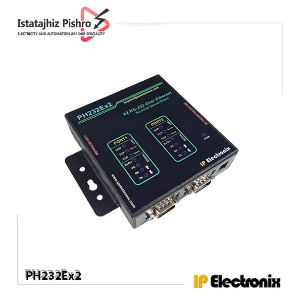 مبدل سریال RS232 به اترنت مدل PH232Ex2 — تصویر ۳