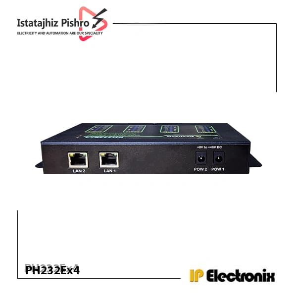 مبدل سریال RS232 به اترنت مدل PH232Ex4 — تصویر ۵
