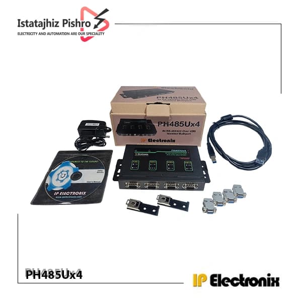 مبدل USB به سریال RS485 و RS422 مدل PH485Ux4 — تصویر ۸