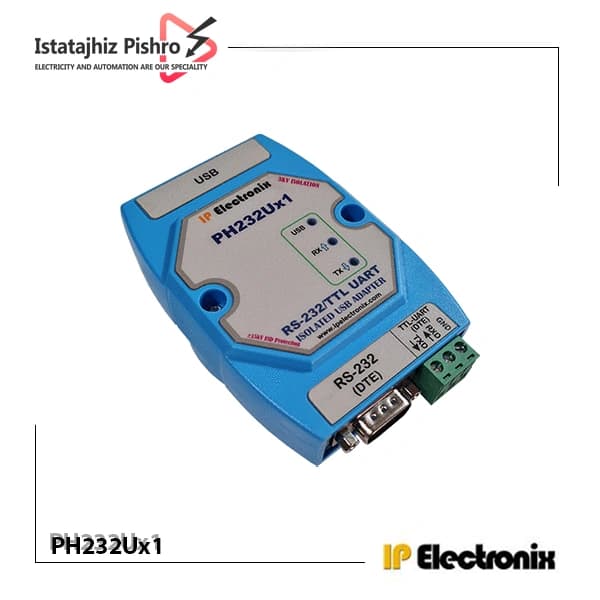 مبدل USB به سریال RS232 تک پورته مدل PH232Ux1 — تصویر ۴