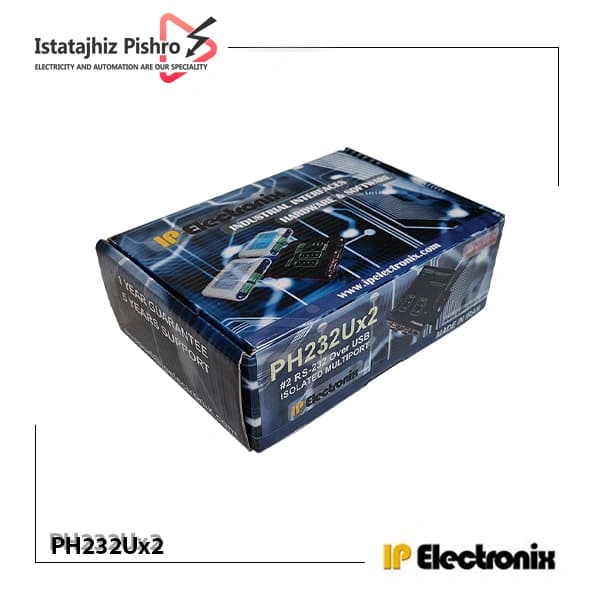 مبدل USB به سریال RS232 دو پورته مدل PH232Ux2 — تصویر ۷