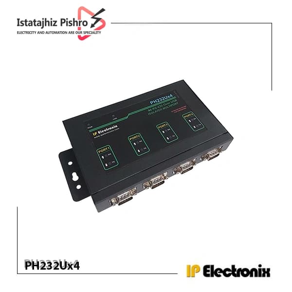 مبدل USB به سریال RS232 چهار پورته مدل PH232Ux4