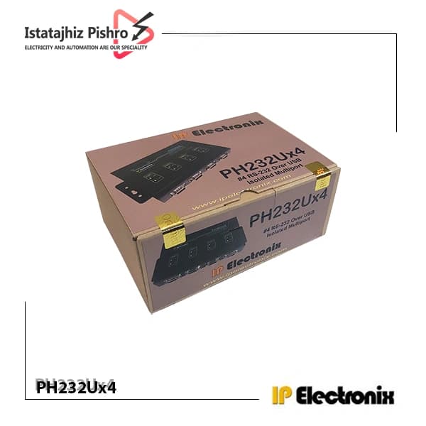 مبدل USB به سریال RS232 چهار پورته مدل PH232Ux4 — تصویر ۷