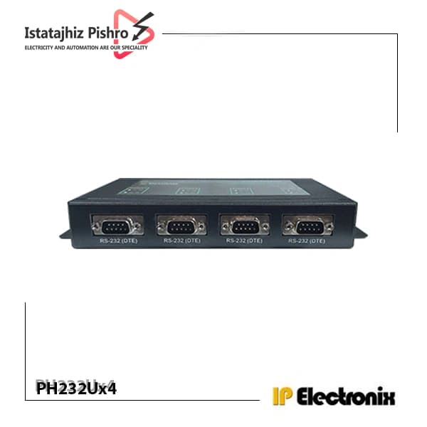 مبدل USB به سریال RS232 چهار پورته مدل PH232Ux4 — تصویر ۵