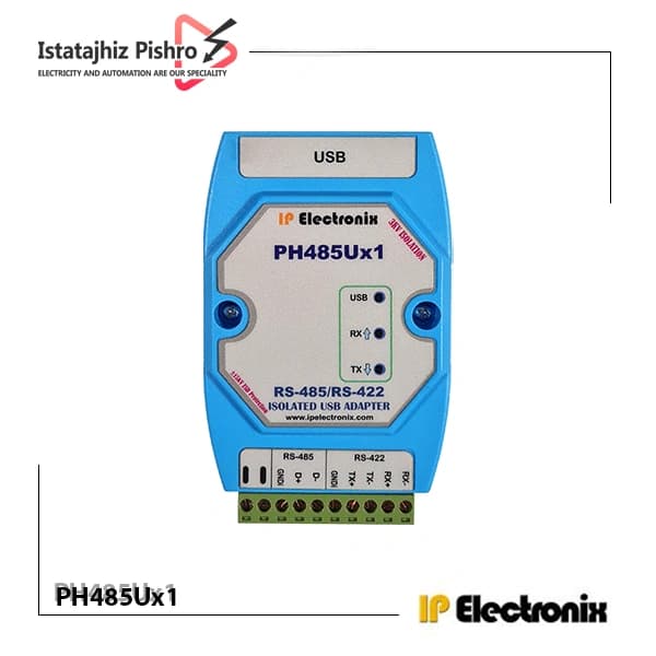 مبدل USB به سریال RS485 و RS422 مدل PH485Ux1