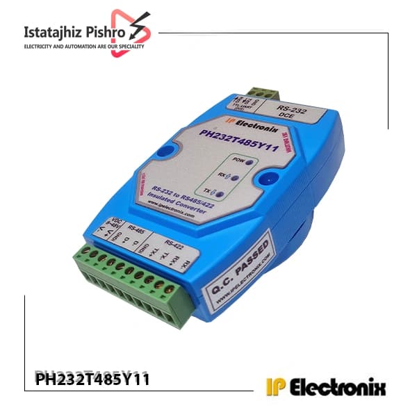 مبدل سریال RS232/TTL USART به RS485/RS422 مدل PH232T485Y11