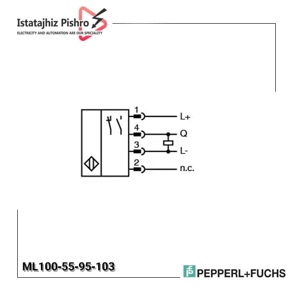 سنسور نوری ML100-55-95-103 برند P+F — تصویر ۲