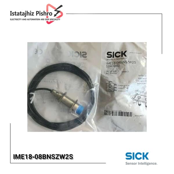 سنسور القایی sick مدل IME18-08BNSZW2S — تصویر ۴
